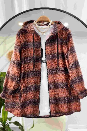 FERMUARLI KAŞMİR GÖMLEK