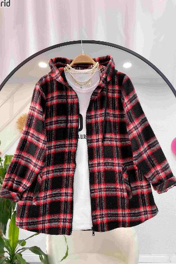 FERMUARLI KAŞMİR GÖMLEK