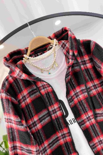 FERMUARLI KAŞMİR GÖMLEK