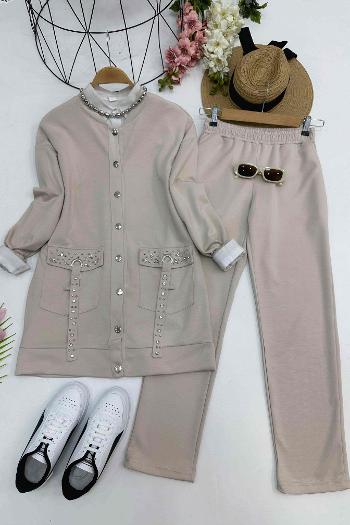 BETÜL METAL ÇITÇITLI KREP TAKIM