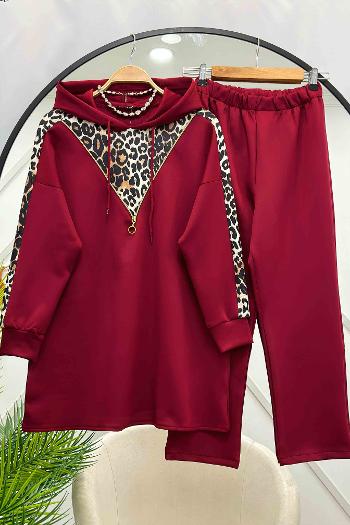 FERMUAR DETAYLI KAPŞONLU TAKIM