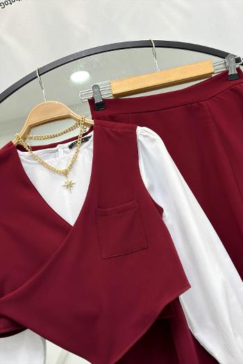 BAĞCIKLI YELEK ETEK TAKIM