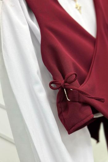 BAĞCIKLI YELEK ETEK TAKIM