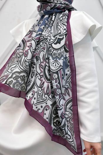 VİOLET DESEN ŞAL