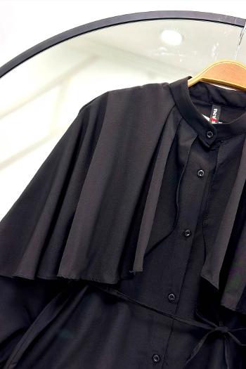 PELERİN DETAYLI GÖMLEK