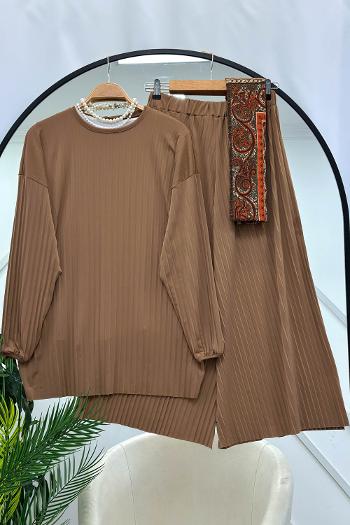 PLİSELİ İKİLİ TAKIM