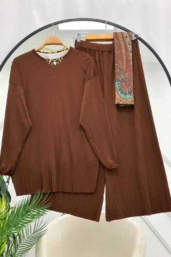 PLİSELİ İKİLİ TAKIM