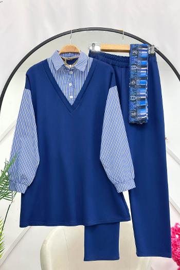 GÖMLEK ÇİZGİLİ TAKIM