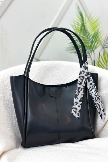 BÜYÜK BOY FULARLI KADIN ÇANTASI