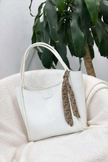 BÜYÜK BOY FULARLI KADIN ÇANTASI