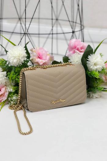 GOLD ZİNCİRLİ KADIN ÇANTA