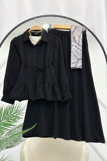 BELİ FIRFIRLI ETEKLİ TAKIM