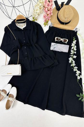 BELİ FIRFIRLI ETEKLİ TAKIM