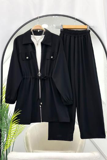 GÖMLEK YAKA PANTOLONLU TAKIM