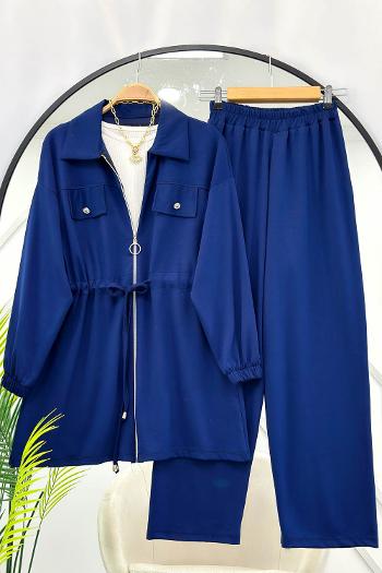 GÖMLEK YAKA PANTOLONLU TAKIM