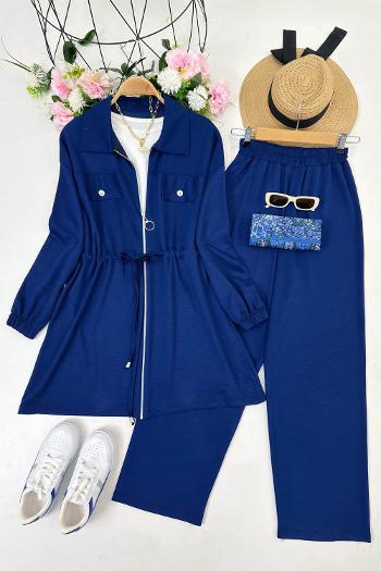 GÖMLEK YAKA PANTOLONLU TAKIM