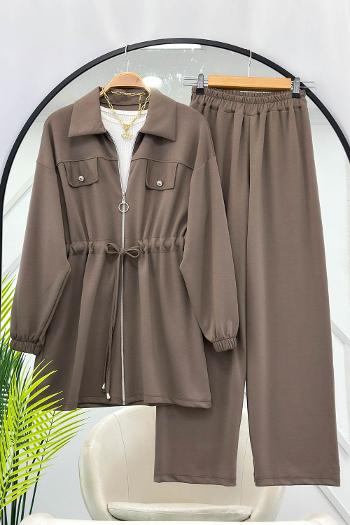 GÖMLEK YAKA PANTOLONLU TAKIM