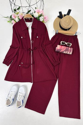 GÖMLEK YAKA PANTOLONLU TAKIM