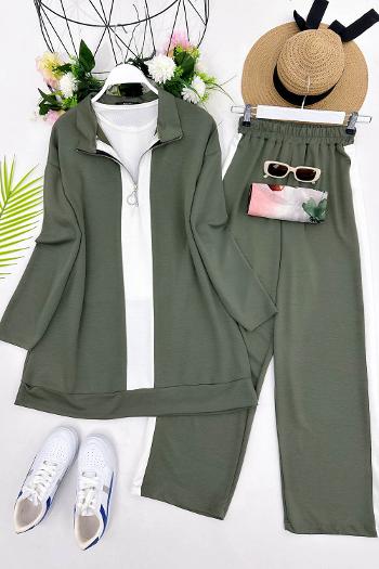 DİK YAKA FERMUARLI  OYŞO TAKIM