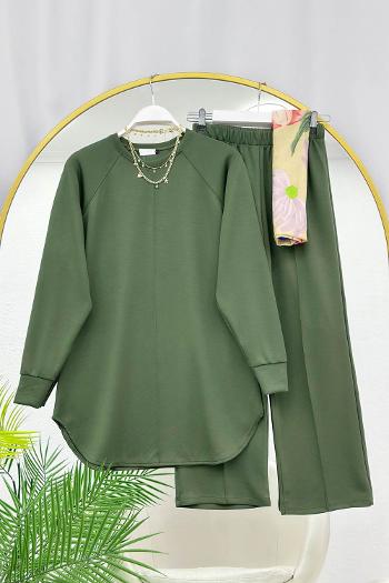 ÖNÜ ÇİZGİ DETAYLI PENYE KADIN SPOR TAKIM