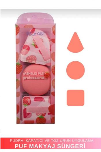 OCEAN 3 LÜ MAKYAJ SÜNGERİ 