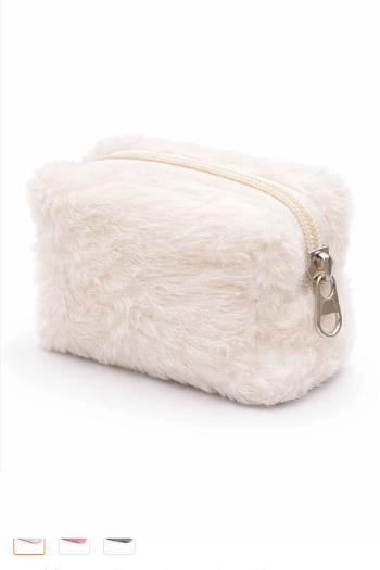 PELUŞ MİNİ MAKYAJ ÇANTASI 