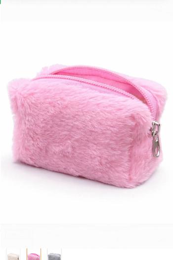 PELUŞ MİNİ MAKYAJ ÇANTASI