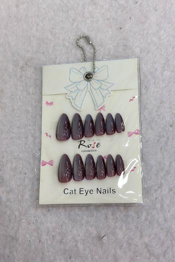 ROSE KOZMETİK CAT EYE TAKMA TIRNAK SETİ