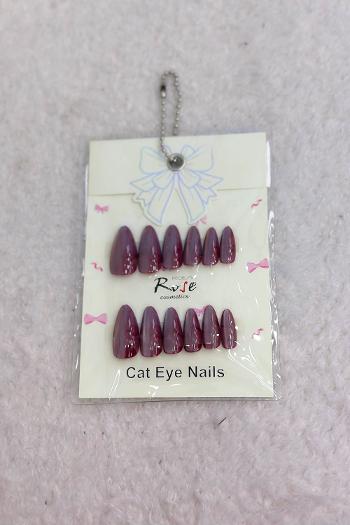 ROSE KOZMETİK CAT EYE TAKMA TIRNAK SETİ