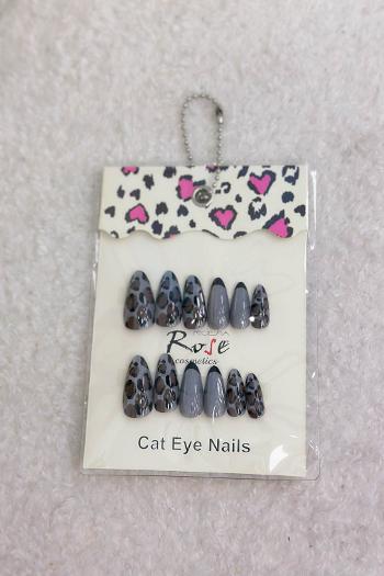 ROSE KOZMETİK CAT EYE TAKMA TIRNAK SETİ