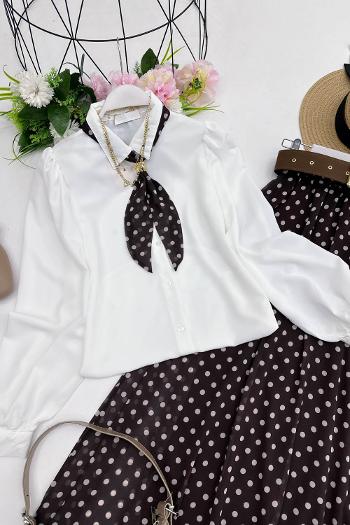 ROSA PUANLI ŞİFON ETEK TAKIM