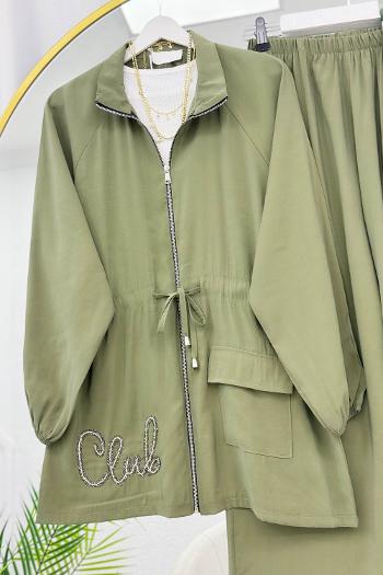 CEKETİ SİMLİ NAKIŞLI TENSEL İKİLİ TAKIM