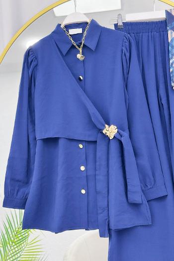 GOLD TOKALI YAN BAĞLAMA TENSEL TAKIM