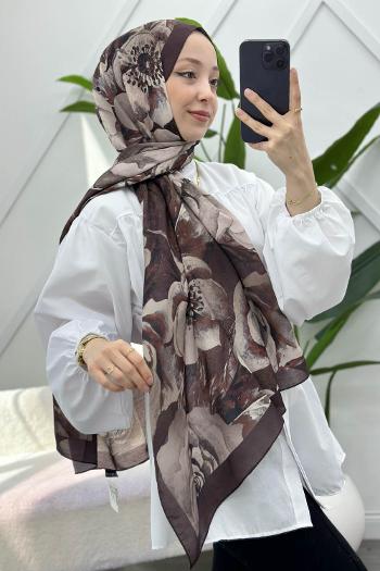 KAHVERENGİ SERİSİ PAMUK ŞAL SERİSİ