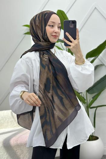 KAHVERENGİ SERİSİ PAMUK ŞAL SERİSİ