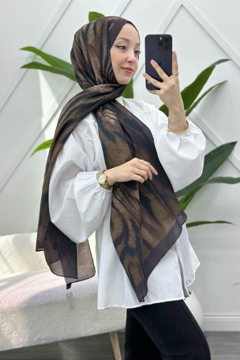 KAHVERENGİ SERİSİ PAMUK ŞAL SERİSİ