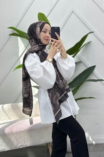 KAHVERENGİ SERİSİ PAMUK ŞAL SERİSİ