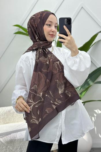 KAHVERENGİ SERİSİ PAMUK ŞAL SERİSİ