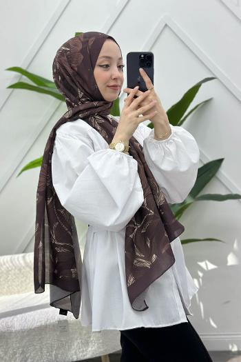 KAHVERENGİ SERİSİ PAMUK ŞAL SERİSİ