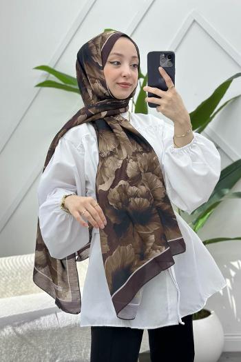 KAHVERENGİ SERİSİ PAMUK ŞAL SERİSİ