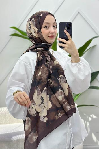 KAHVERENGİ SERİSİ PAMUK ŞAL SERİSİ