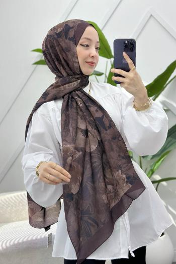 KAHVERENGİ SERİSİ PAMUK ŞAL SERİSİ