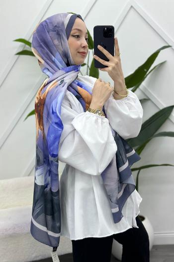 MANOLYA DESENLİ PAMUK ŞAL SERİSİ