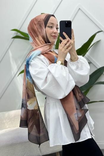 MANOLYA DESENLİ PAMUK ŞAL SERİSİ