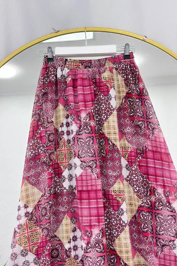 BELİ LASTİKLİ OTANTIK ETEK