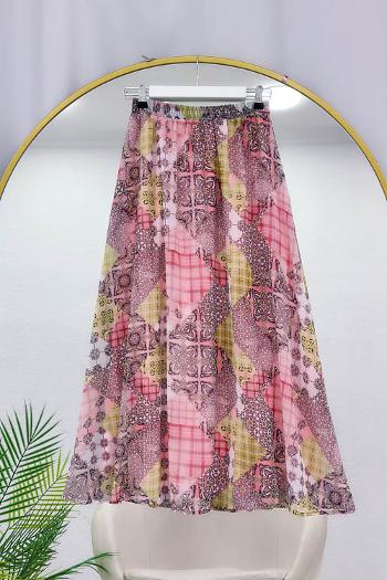 BELİ LASTİKLİ OTANTIK ETEK