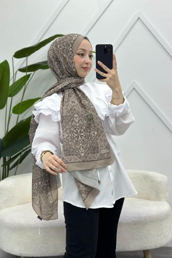 SOFT PAMUK ETNİK DESEN ŞAL