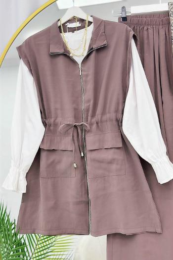 CEP KAPAKLI PANTOLON TENSEL TAKIM