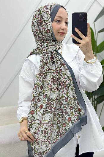 ÇİNİ DESENLİ ŞAL