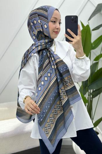 GEOMETRİK DESENLİ ŞAL